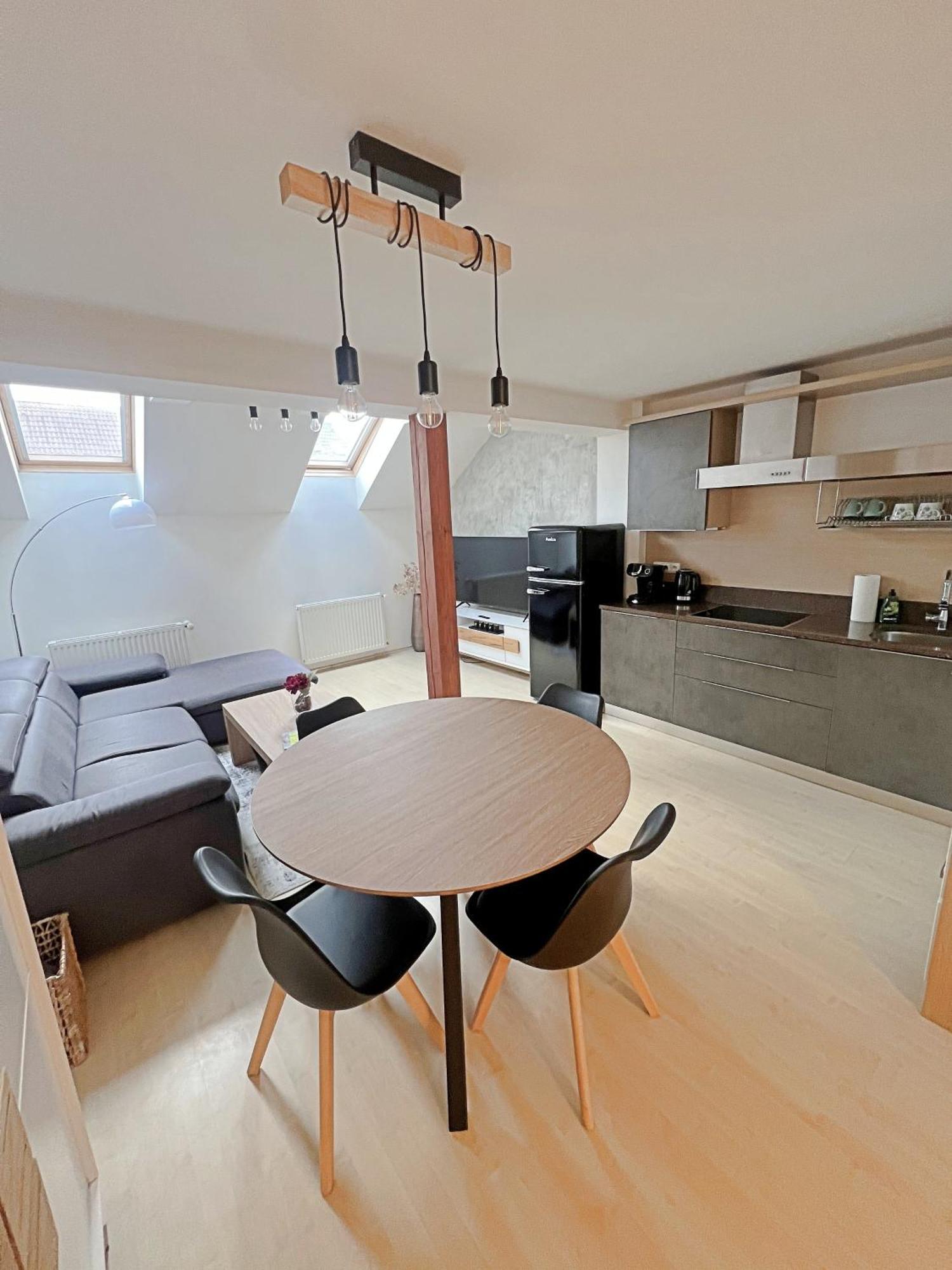 Mezonetovy Apartman V Centru Prag Dış mekan fotoğraf